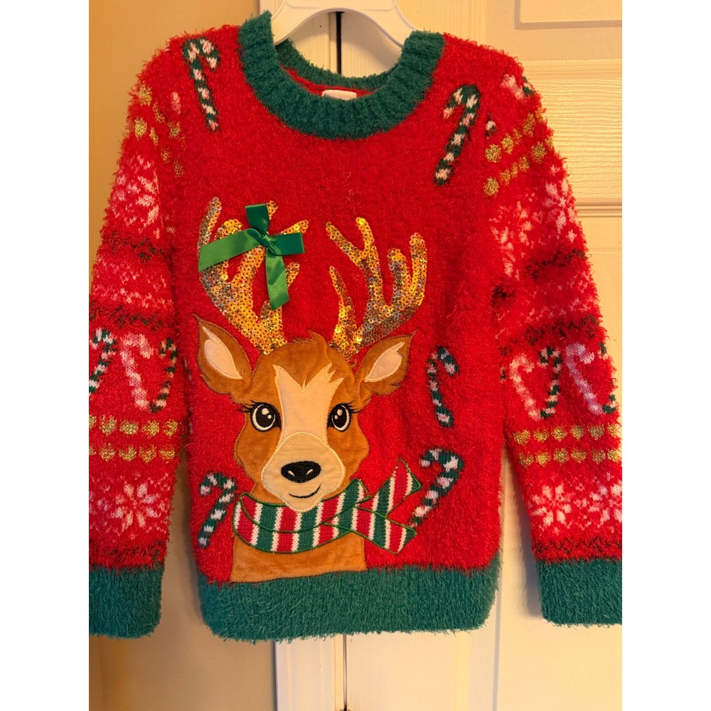 Girls Christmas sweater